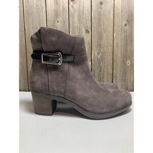 DANSKO Hartley Chocolate Nubuck Leather Boots Womens Shoes US 9.5 - 10 M EUR 40